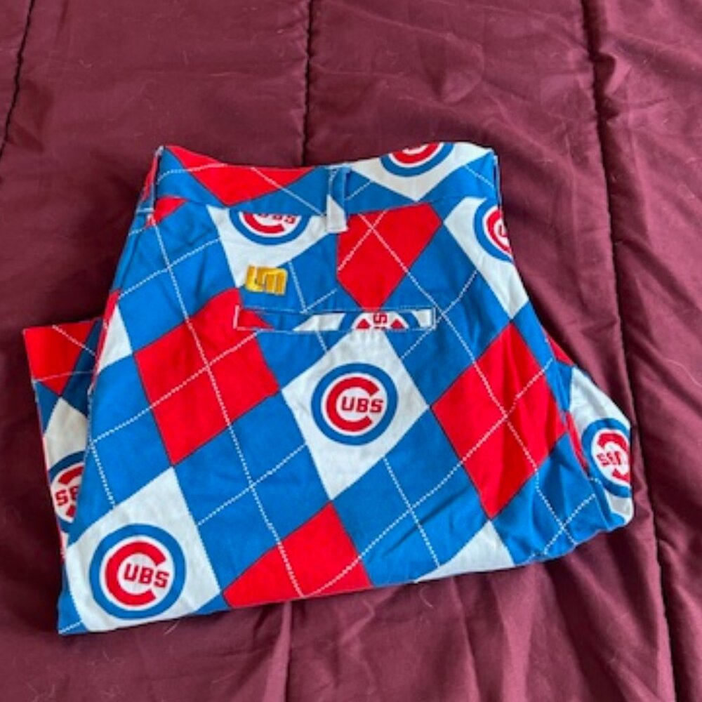 Chicago Cubs Loudmouth Golf Shorts